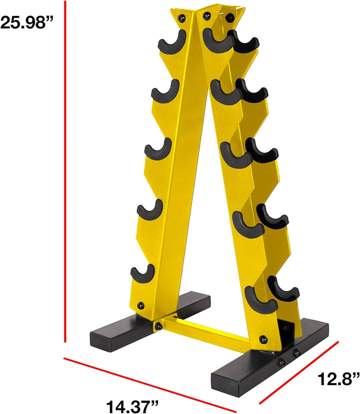 A-Frame Dumbbell Weight Rack | Color Series