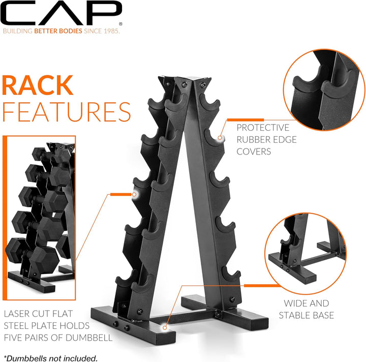 A-Frame Dumbbell Weight Rack | Color Series